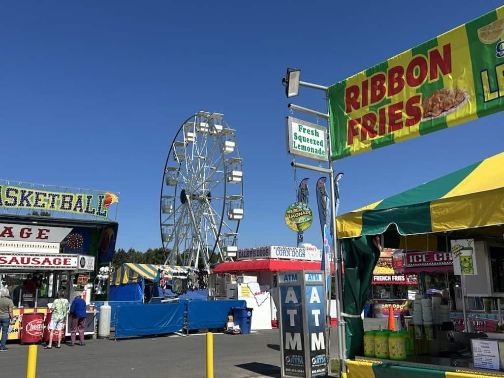 Ferris wheel at Cabarrus County Fair