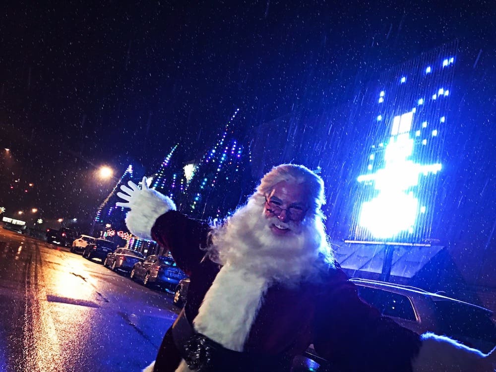 kings mountain downtown christmas fantasy light show Charlotte On The