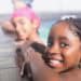 Children in swimming pool