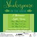 flyer for Davidson's Shakespeare on the Green