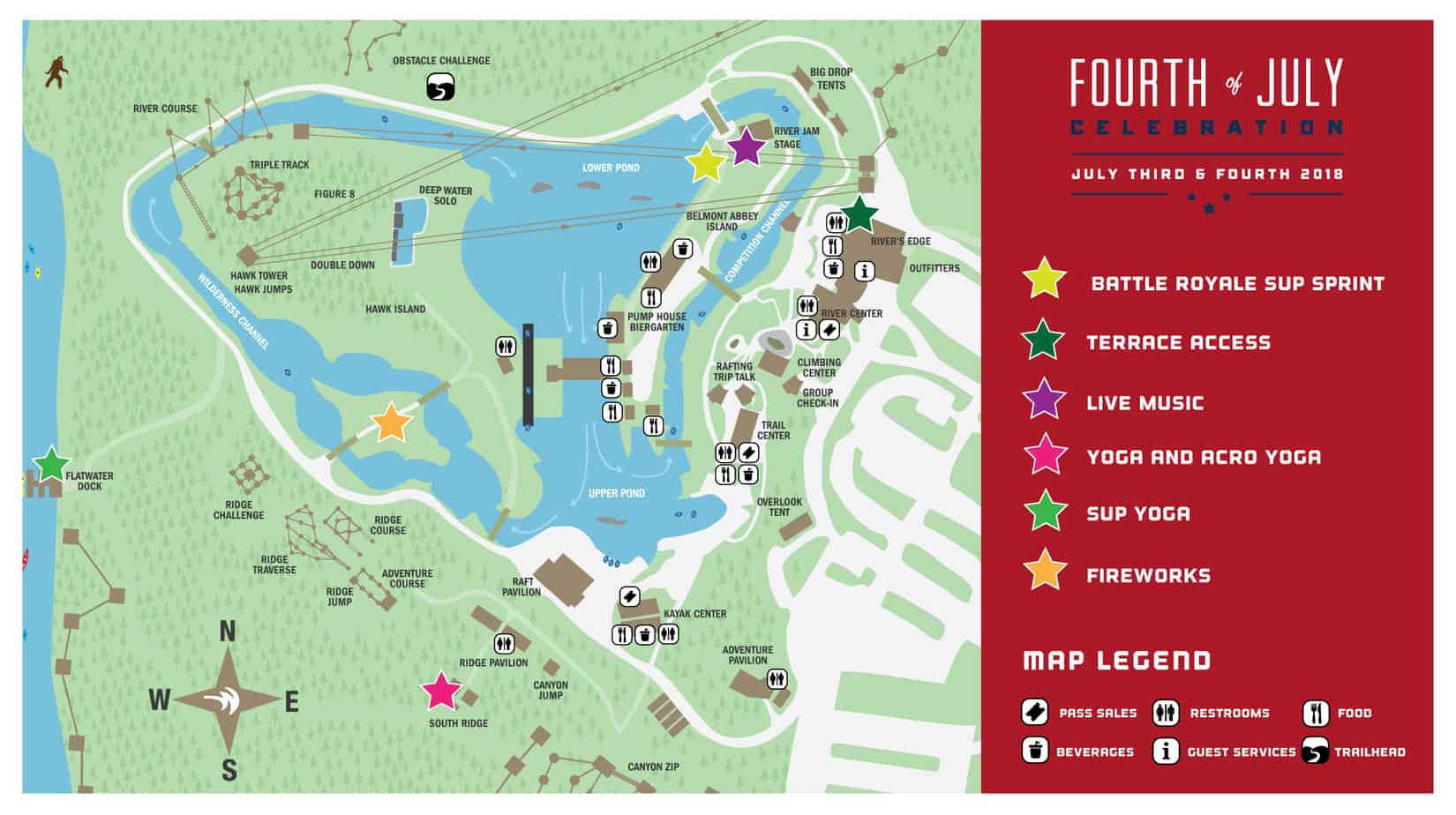 Whitewater Center Trail Map