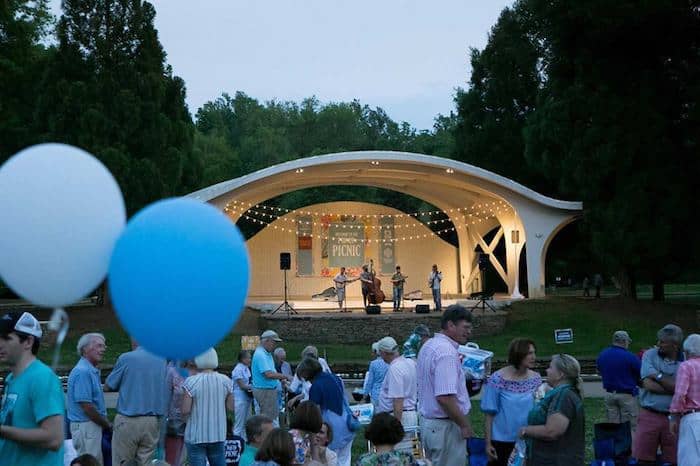 pop-up picnic at Freedom Park