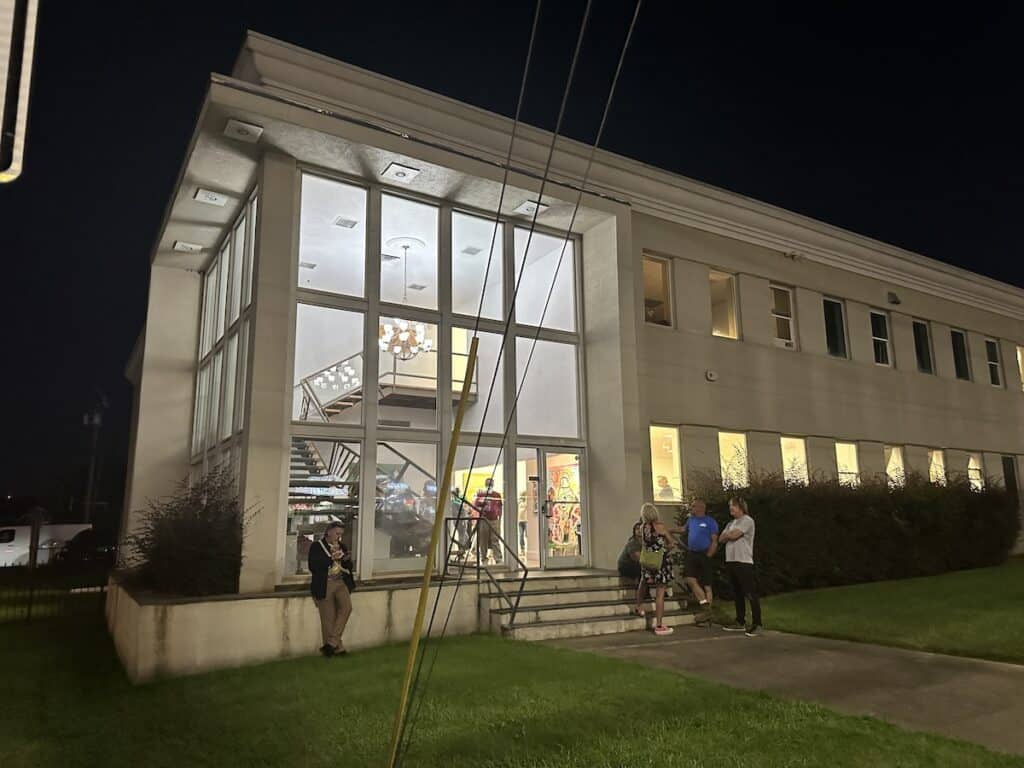 building with large windows