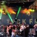 band performing on stage