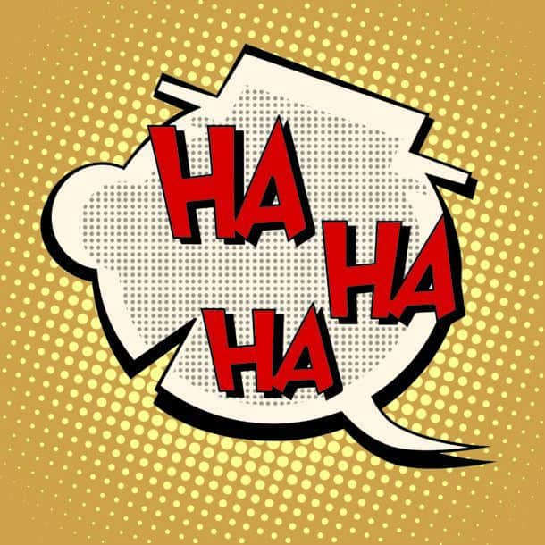 Comic Bubble Head Laughter Ha Ha Ha Pop Art Retro Style Humor And Comedy The Illustration In The Book Silhouette Head Of A Clown Comic Bubble Head