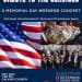 poster for free Memorial Day concert in Charlotte