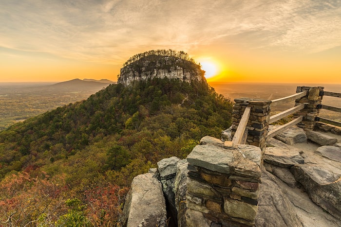 peak of pilot mountain state park