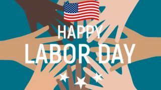 Labor Day In Usa Poster Background Vector Illustration Eps10 Labor Day In Usa Poster Background Vector Illustration