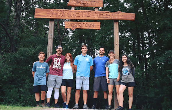 disc golf clinic hornet's nest charlotte