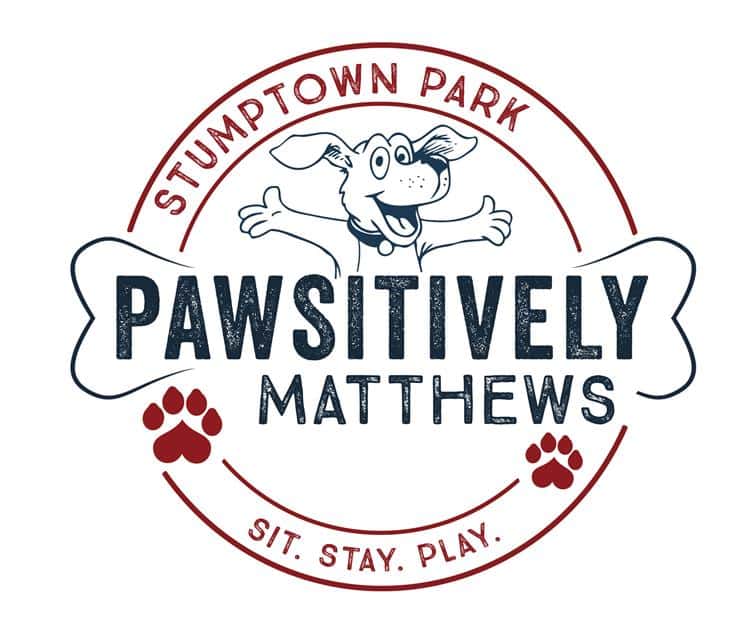 logo for Pawsitively Matthews