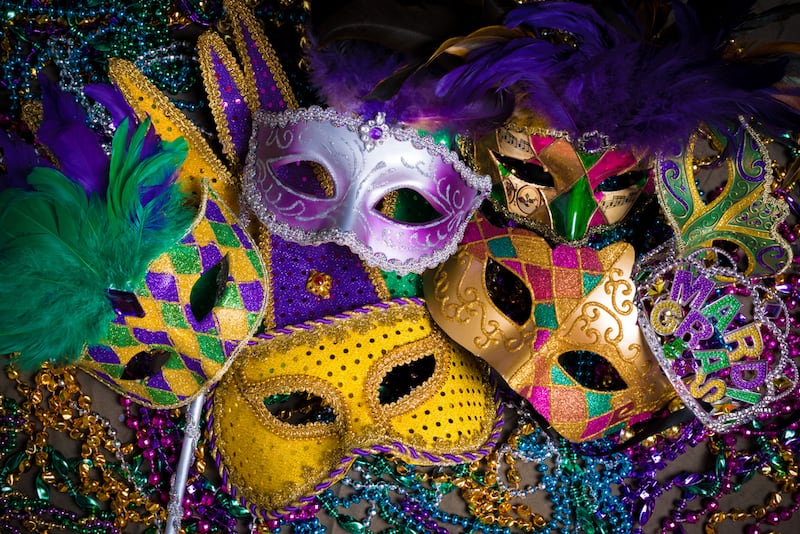 Masks for mardi gras