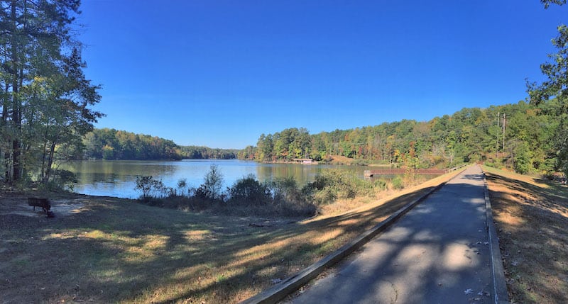 Umstead State Park lake