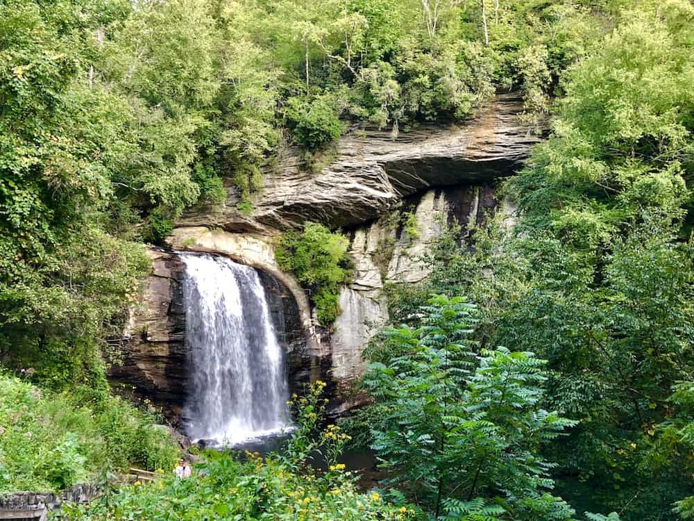Looking Glass Falls, waterfall in Western North Carolina