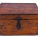 old wooden chest for time capsule