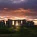 Stonehenge at sunset