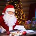 Santa reading letters