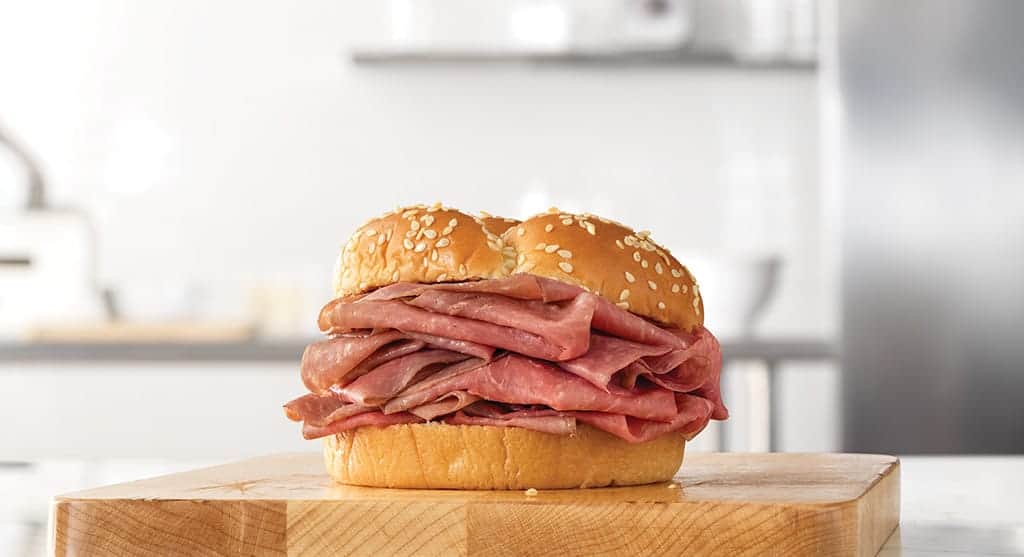 Arby's roast beef sandwich