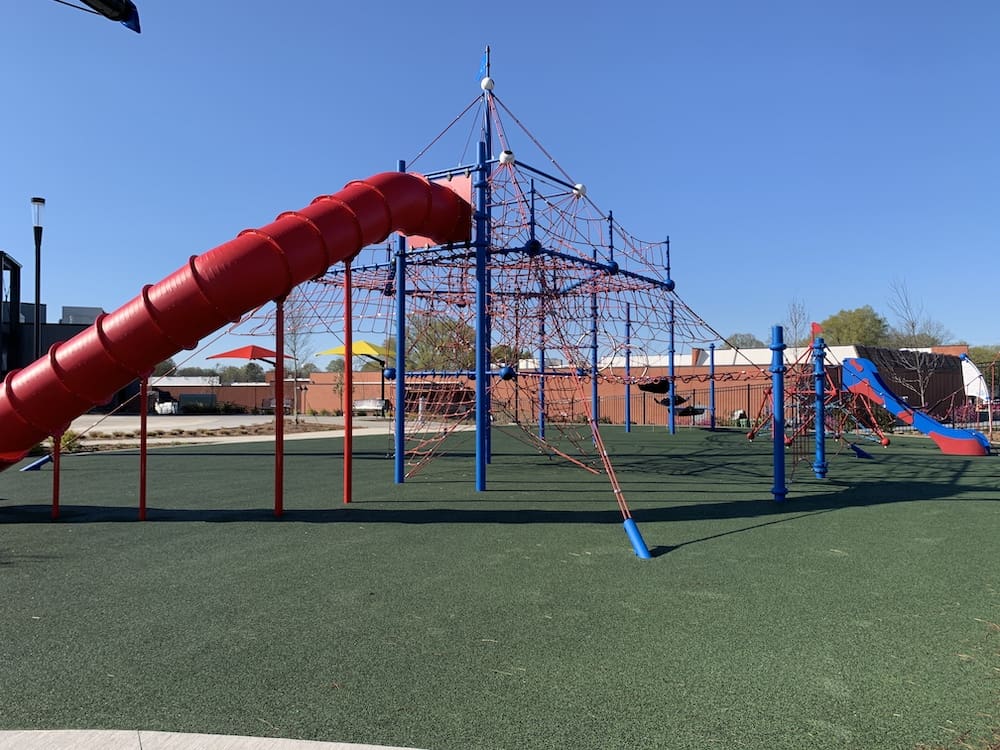 Playground at Atrium Health Ballpark in Kannapolis