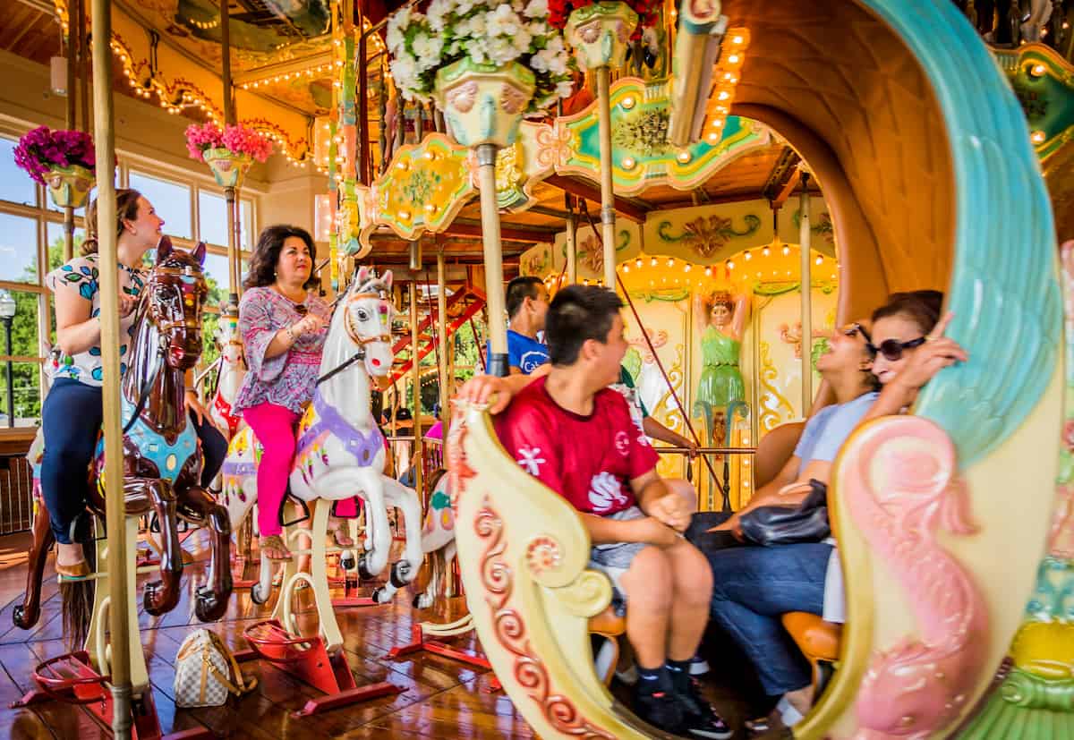 Village Park carousel in Kannapolis