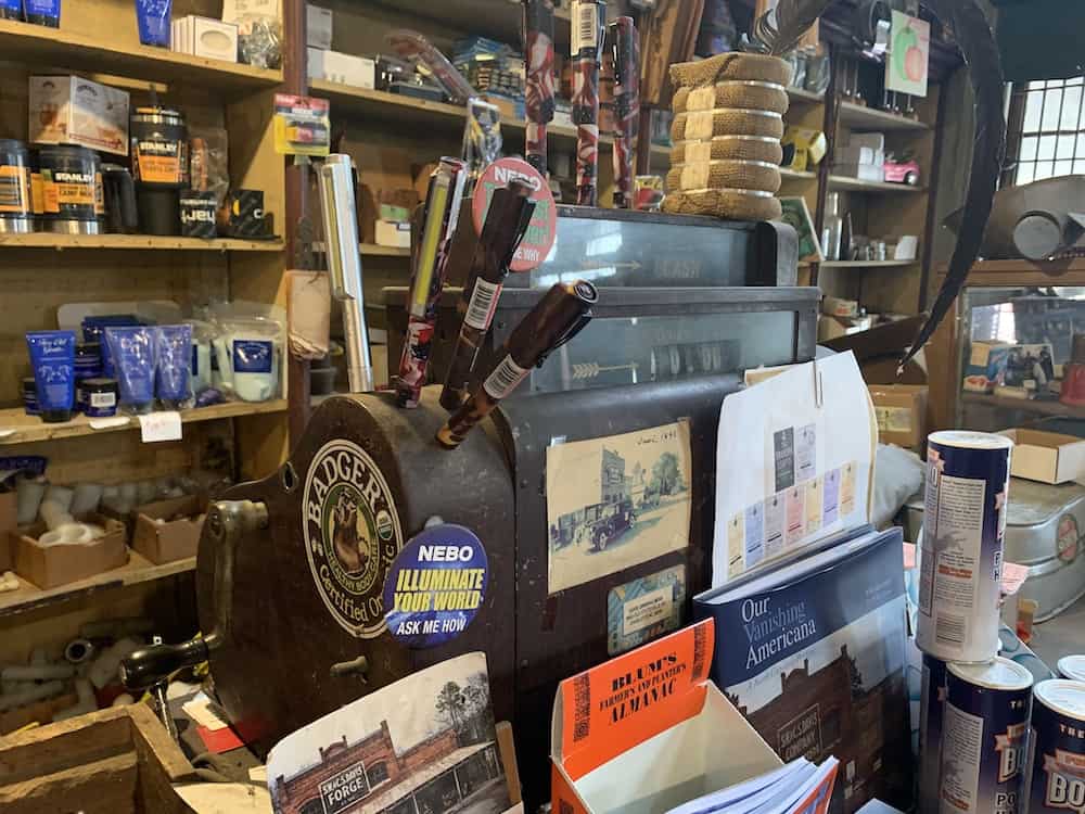 cash register davis general store