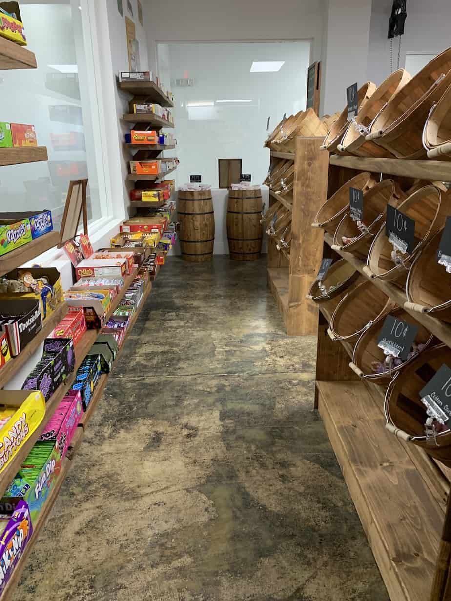 Aisle of James' Sweet Spot in Kannapolis