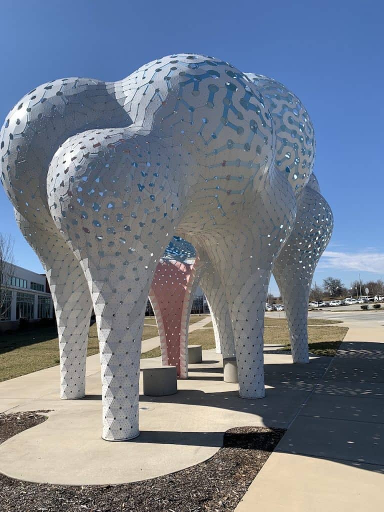 Pillars of dreams sculptures
