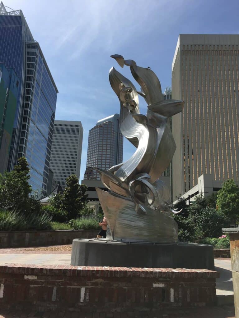 Spiral Odyssey by Richard Hunt