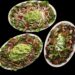 three bowls of food