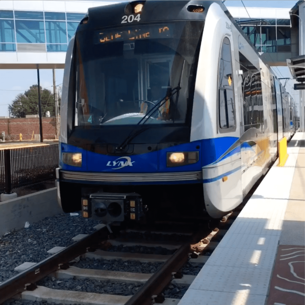 Train approaching