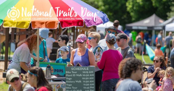 National Trail Days banner