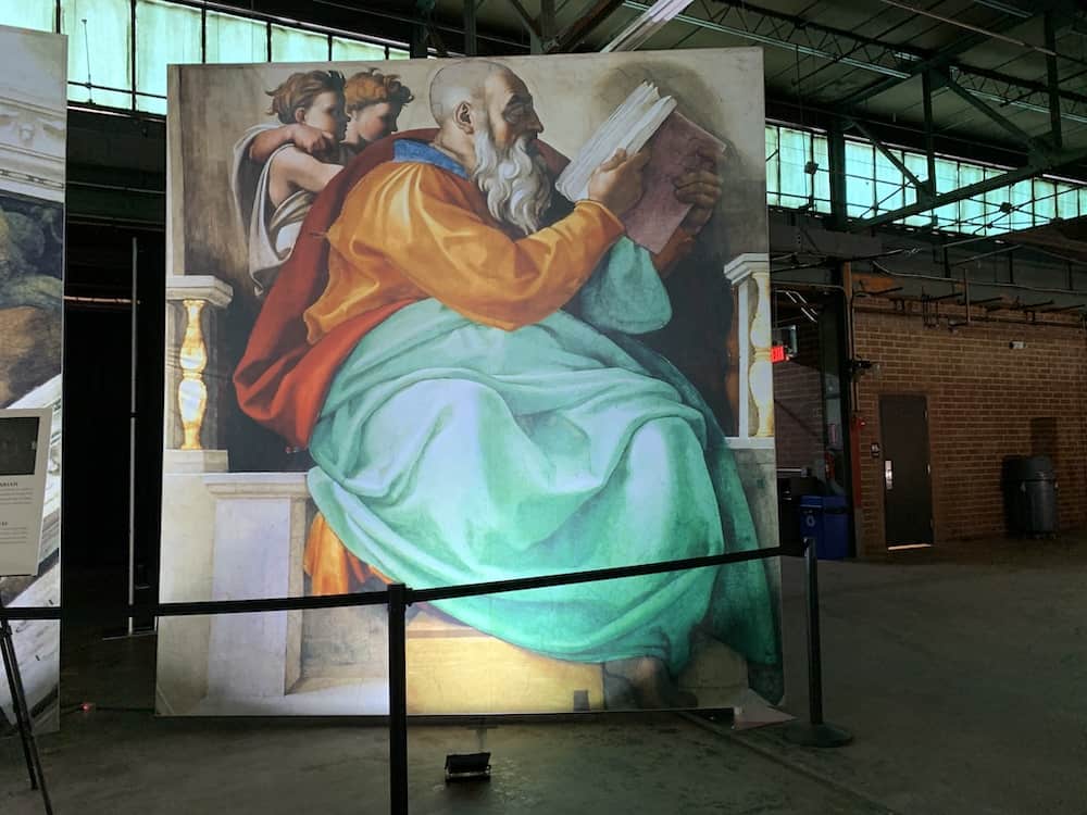 Sistine Chapel Exhibition Charlotte