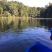 kayak on lake