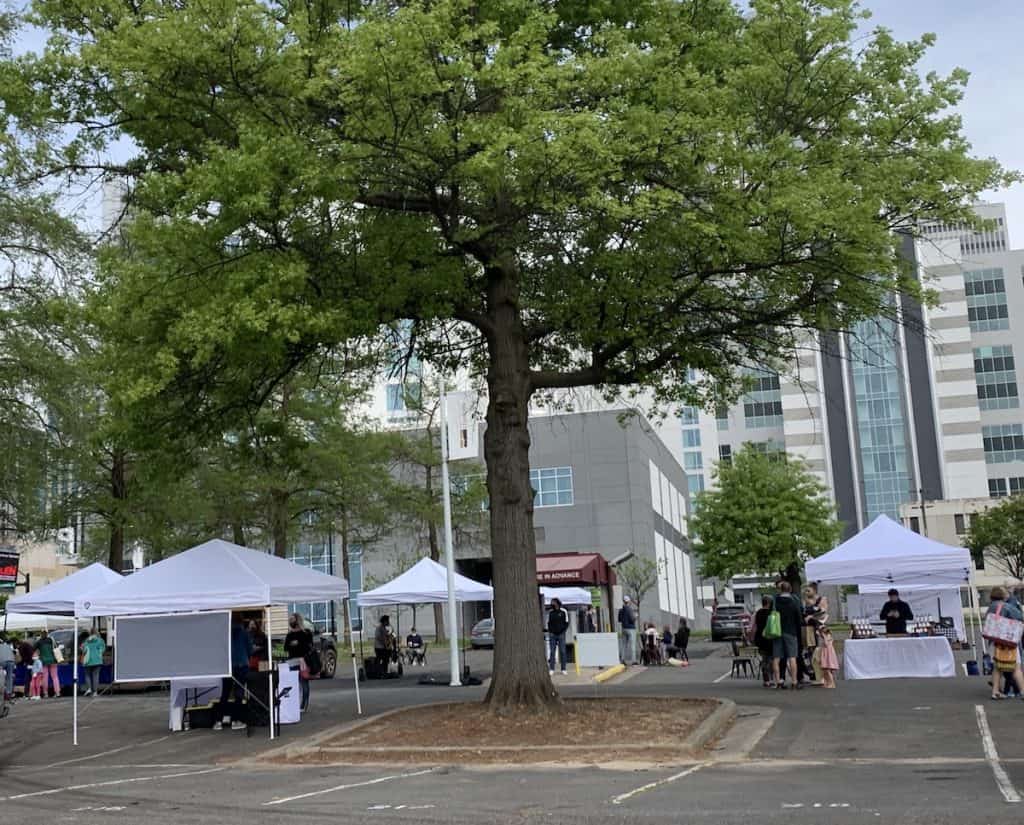 Uptown Farmers' Market in Charlotte, North Carolina