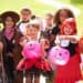 kids in costume trick or treating