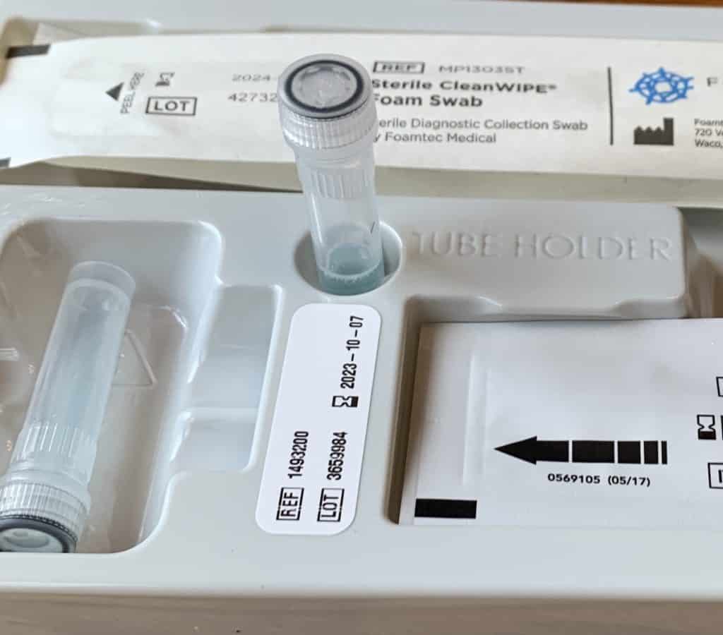 At-home COVID-19 test