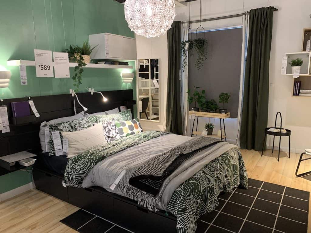 Bedroom at IKEA