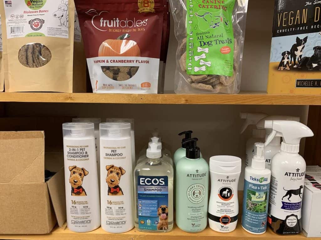 pet supplies at Greener Apple in Charlotte
