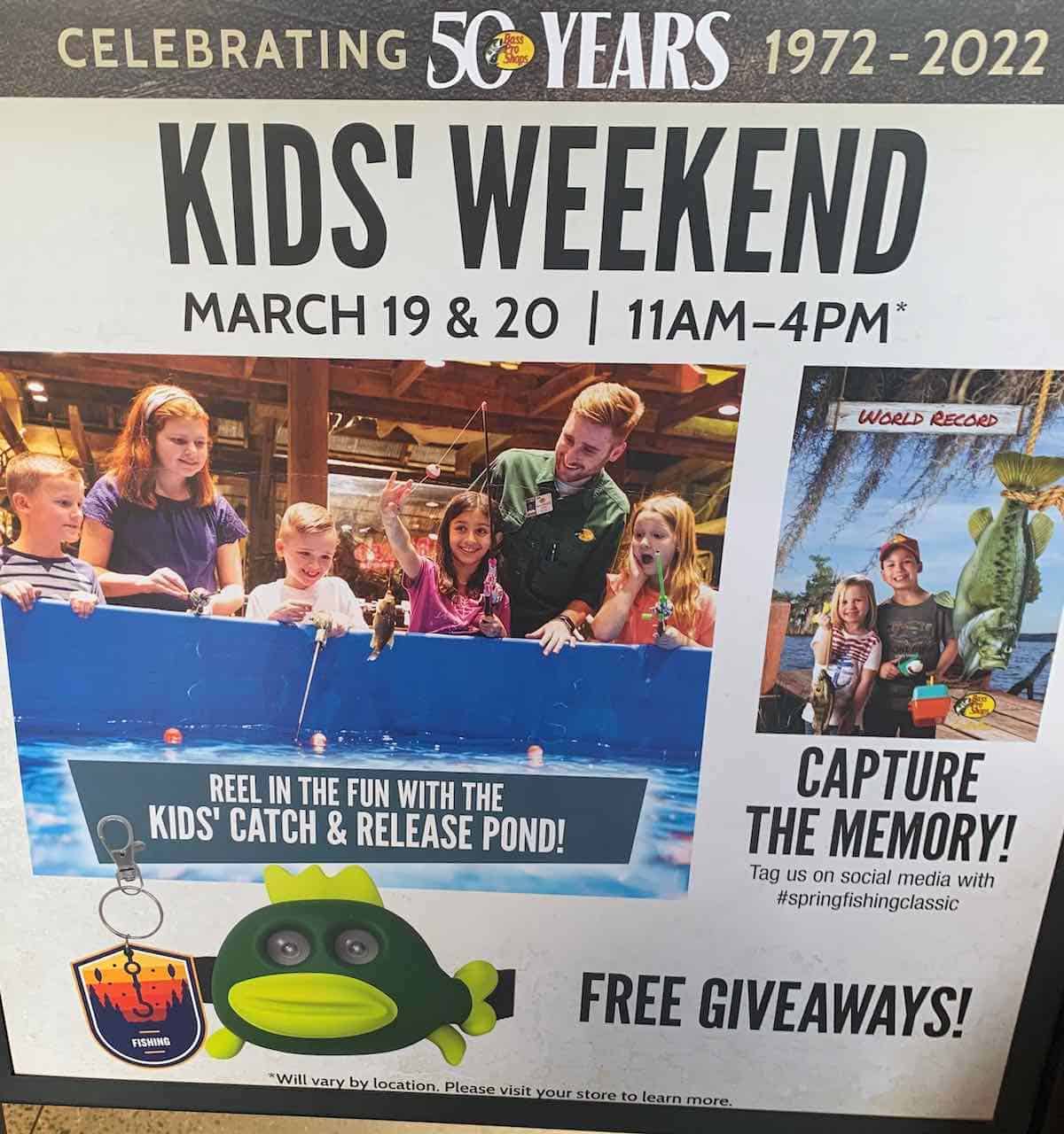 Cabela's Free Spring Fishing Classic Kids' Weekend Charlotte On The