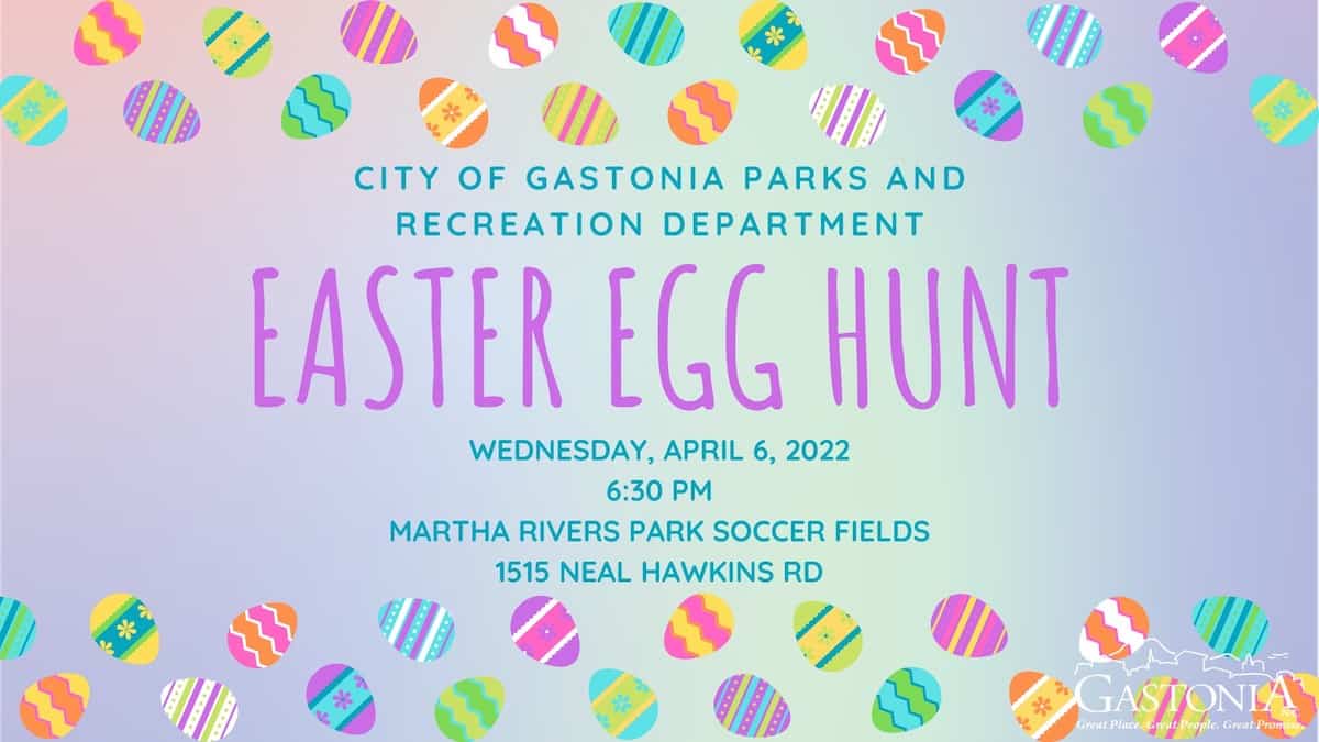 Easter Egg Hunt with City of Gastonia Parks and Recreation Charlotte On The Cheap