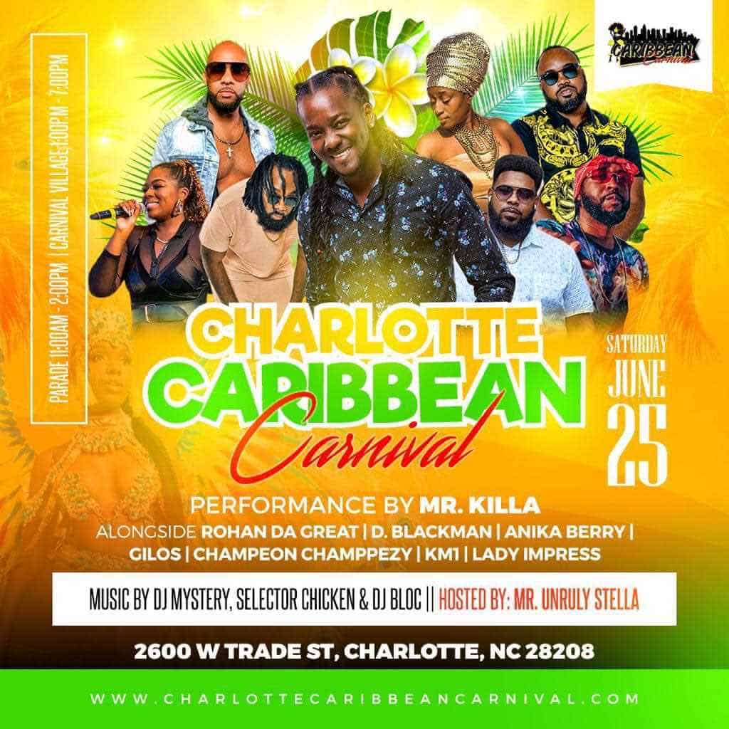 Charlotte Caribbean Carnival Village and Street Parade - Charlotte On ...