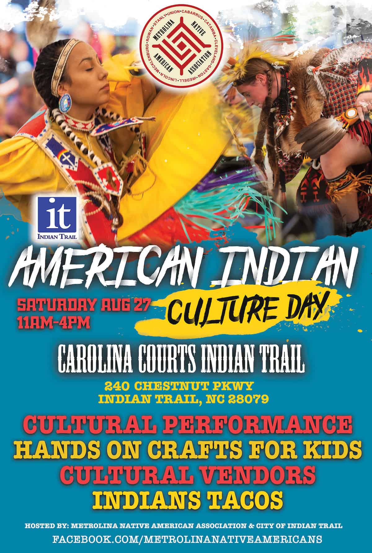 American Indian Culture Day at Carolina Courts in Indian Trail