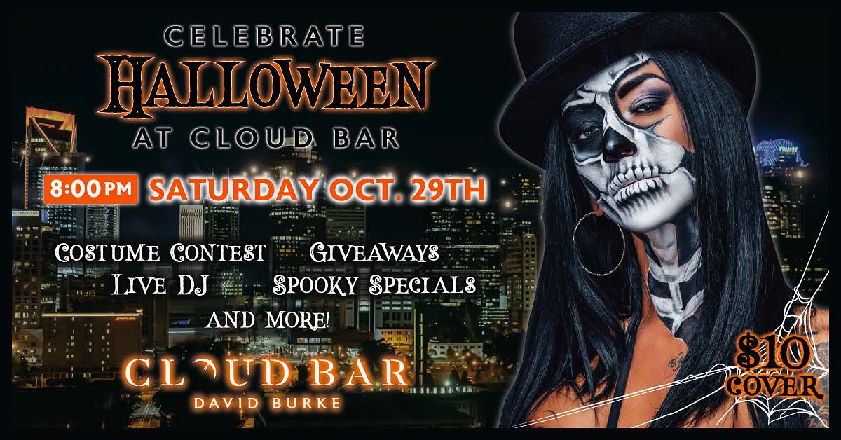 Halloween Spooktacular at Cloud Bar celebrate at rooftop bar 19