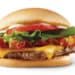 Wendy's jr bacon cheeseburger