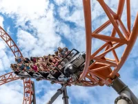 people on rollercoaster