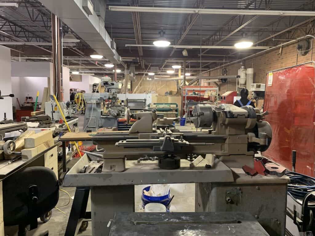 Woodshop at Makerspace Charlotte