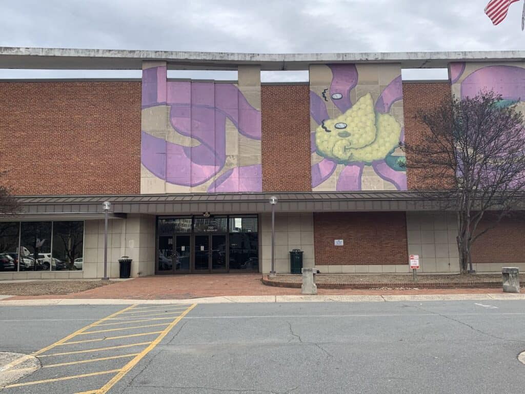 exterior of VAPA center
