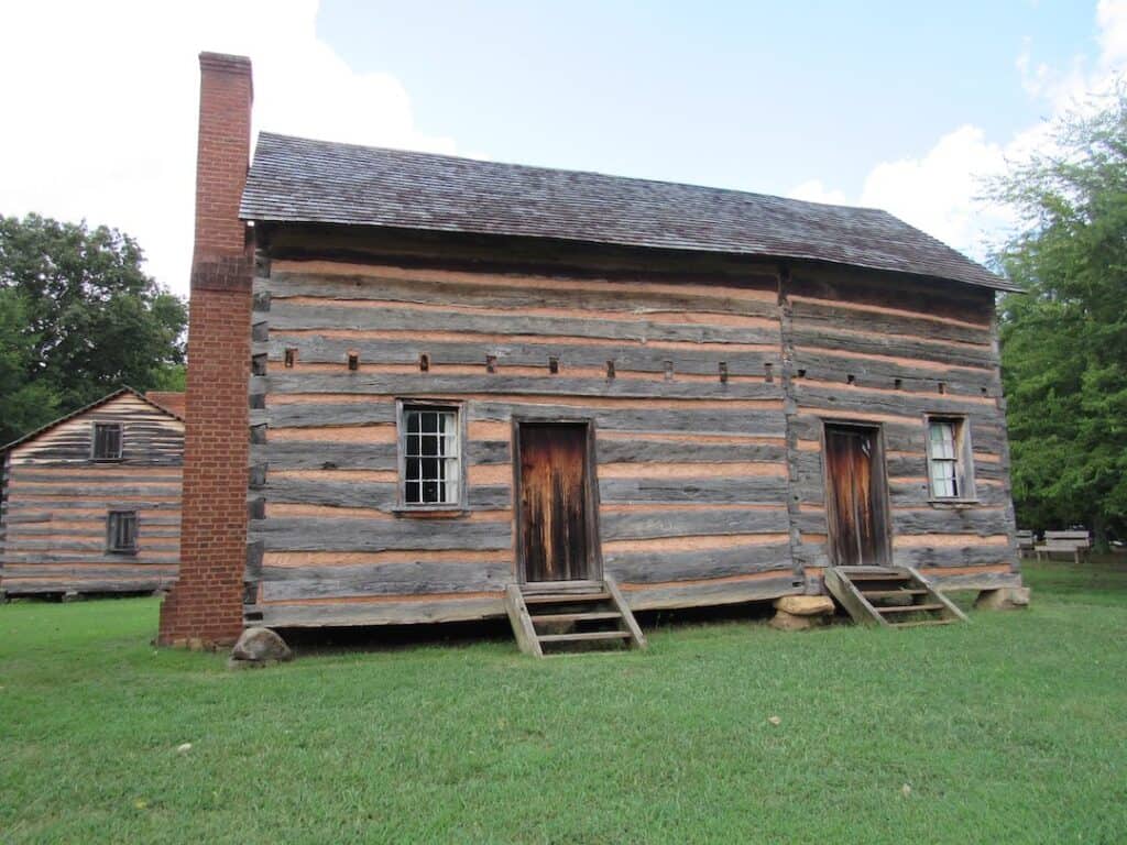 Cabin at President James K. Polk Historic Site