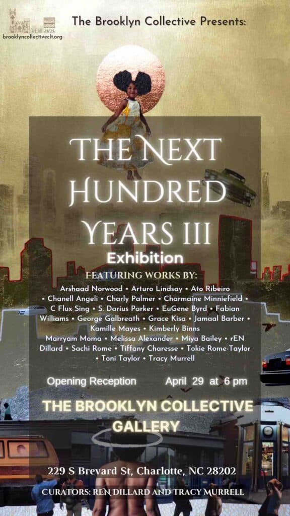 Poster for art reception