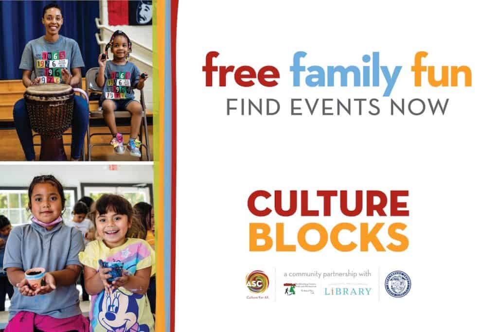 flyer for culture blocks free family fun charlotte