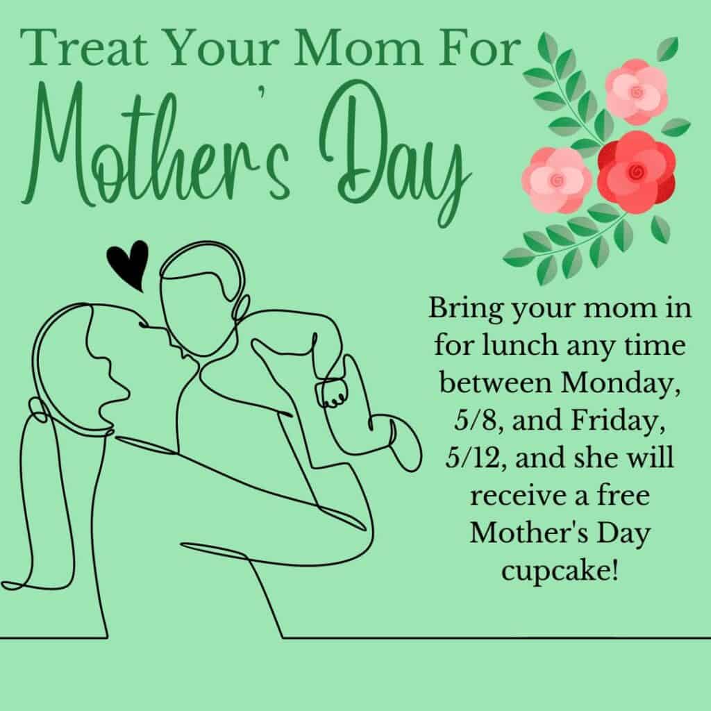 Information on free cupcake for moms